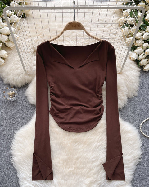 Basit Tasarım Yaka Slim Gömlek