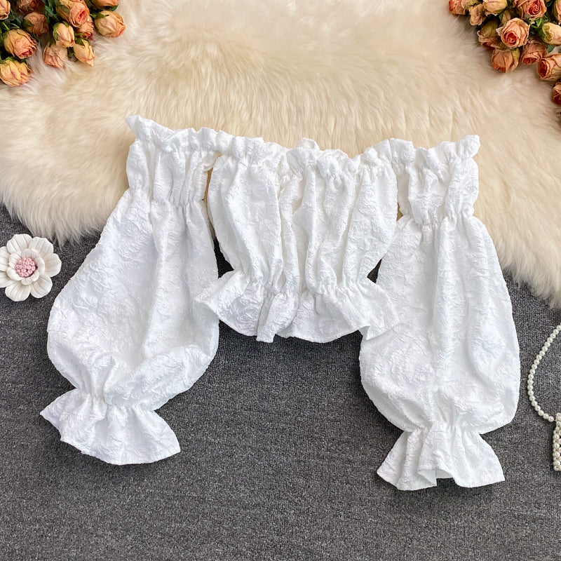 Askısız Uzun Kollu Jakarlı Gömlek