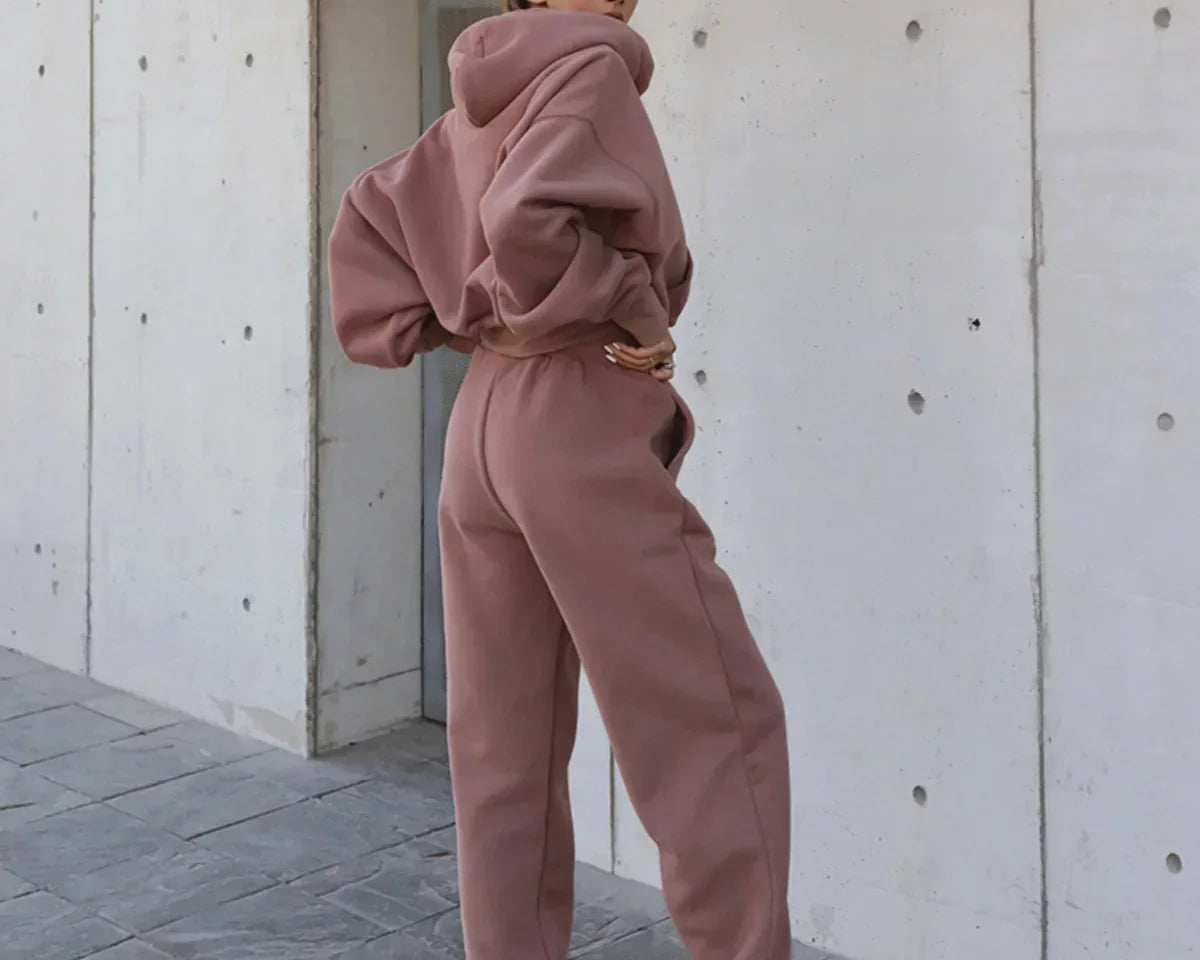 Alana | Kadınlar için Rahat Kış Sweatseti