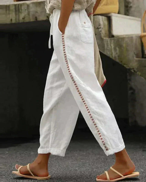 Aurea | Kadınlar için Boho Yaz Pantolonu