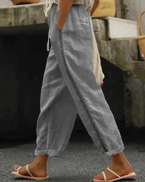 Aurea | Kadınlar için Boho Yaz Pantolonu