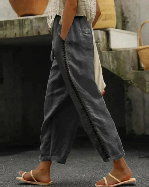 Aurea | Kadınlar için Boho Yaz Pantolonu