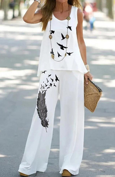 Anneli – şık iki parçalı set bahar için