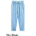  Light blue Capri pants