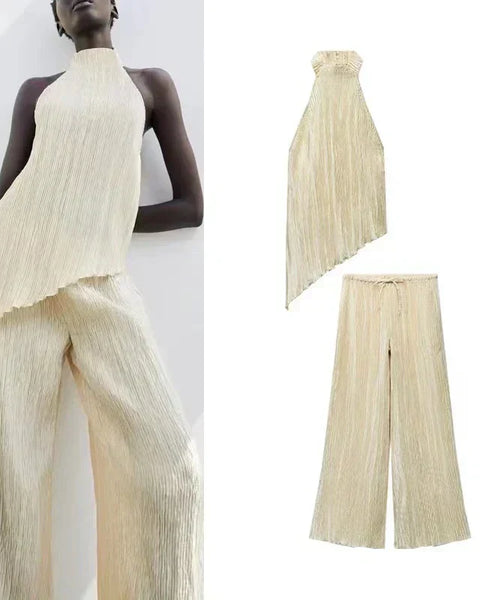 Beatrix | Trendy Asimetrik Sırt Dekolteli Set