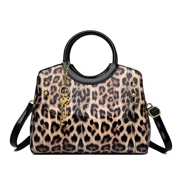 KADIN LADY TOTE LEOPAR  CANTA