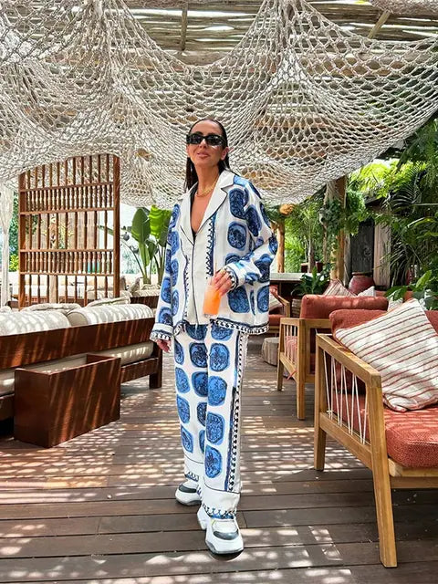 Claudia | Şık Pantolon ve Üst Seti