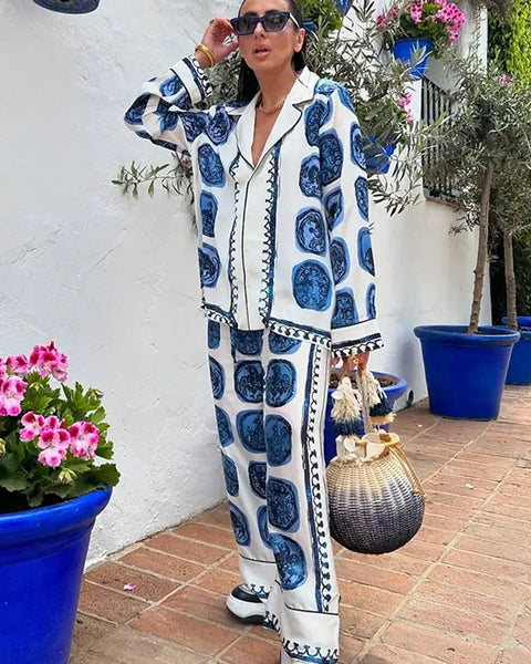 Claudia | Şık Pantolon ve Üst Seti