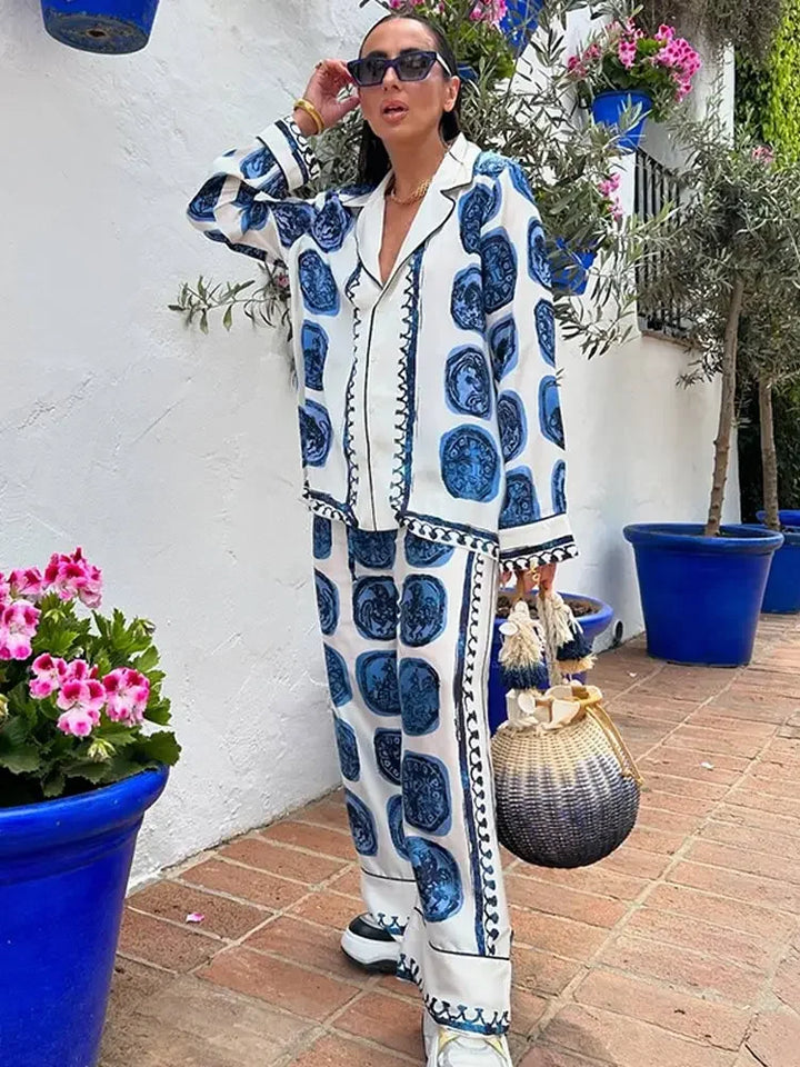 Claudia | Şık Pantolon ve Üst Seti