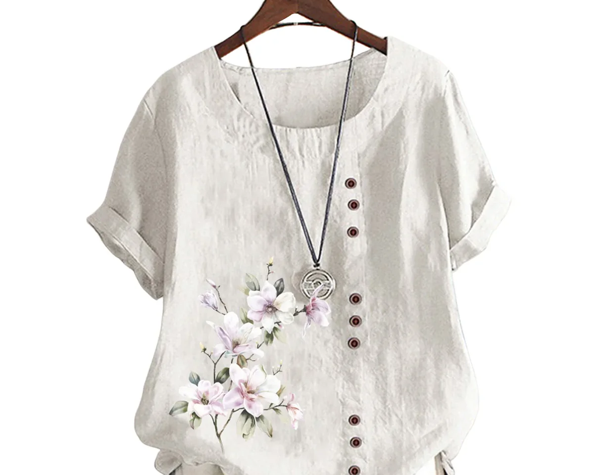 Belize Çiçek Baskılı Kadın Bluz