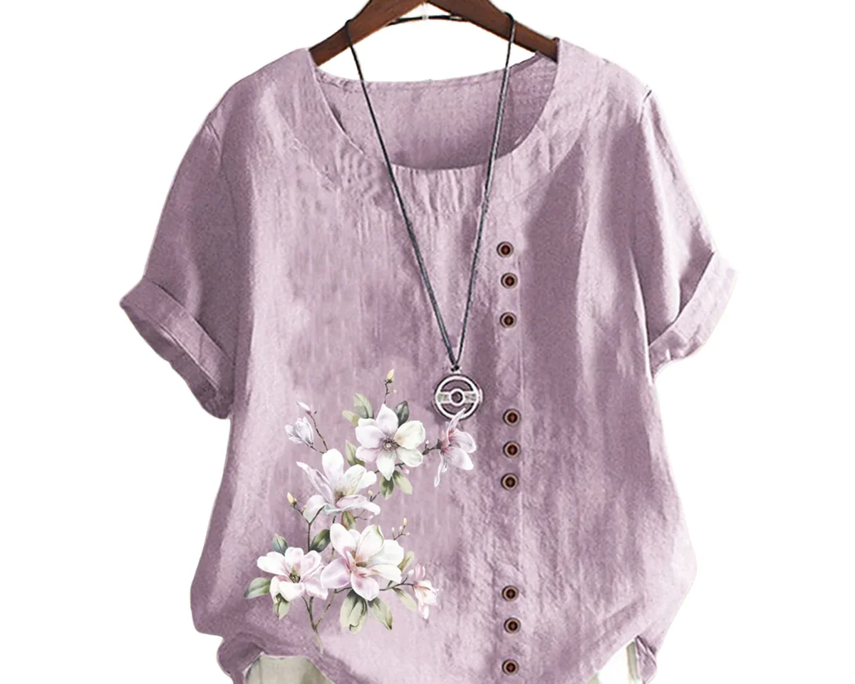 Belize Çiçek Baskılı Kadın Bluz