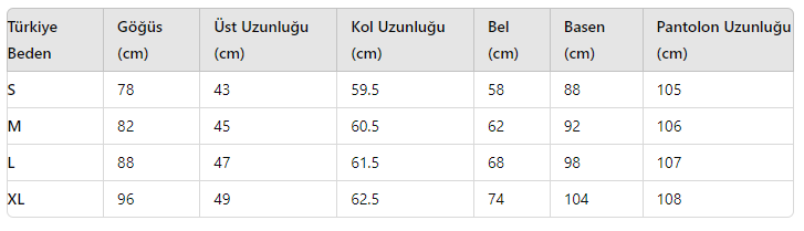 KADIN TX88 2'Lİ KIŞLIK SET