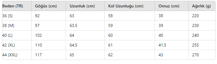 KADIN 22398 KAZAK