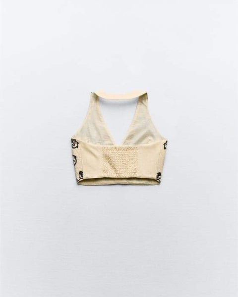 Cornelia – Çiçek Desenli Nakışlı Etek Seti