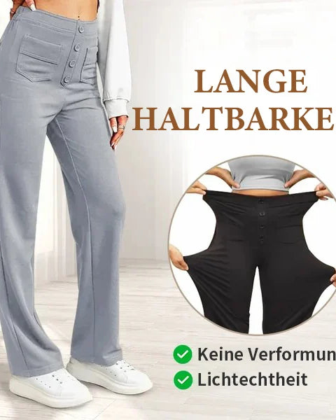 ENTA - Yüksek Bel Rahat Streç Pantolon