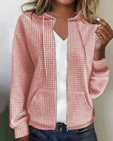 Casova - Blok Desenli Hırka