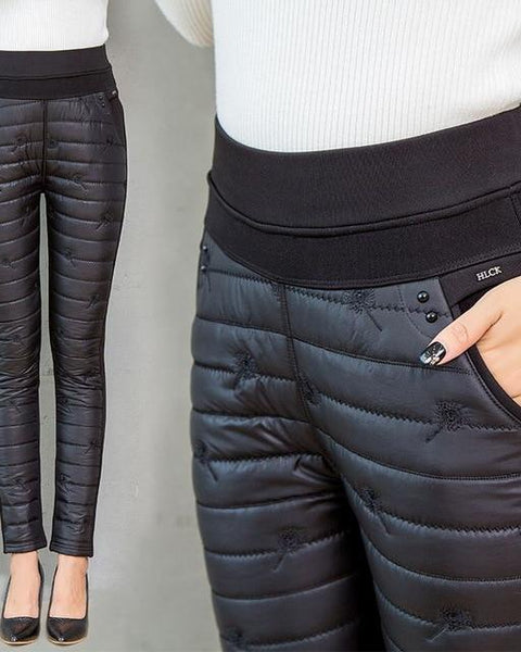 BRIGITTE - Aşırı sıcak, yastıklı kar pantolonu su itici özelliklerle