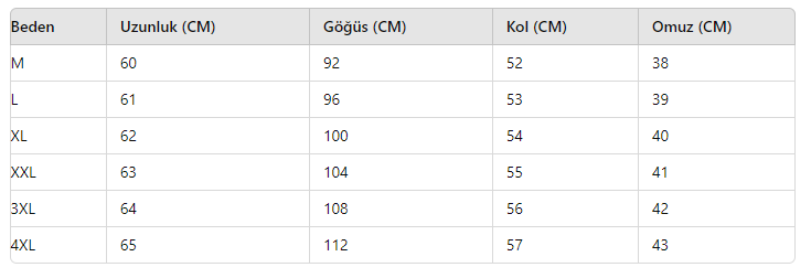 KADIN 87TT EKOSE CEKET